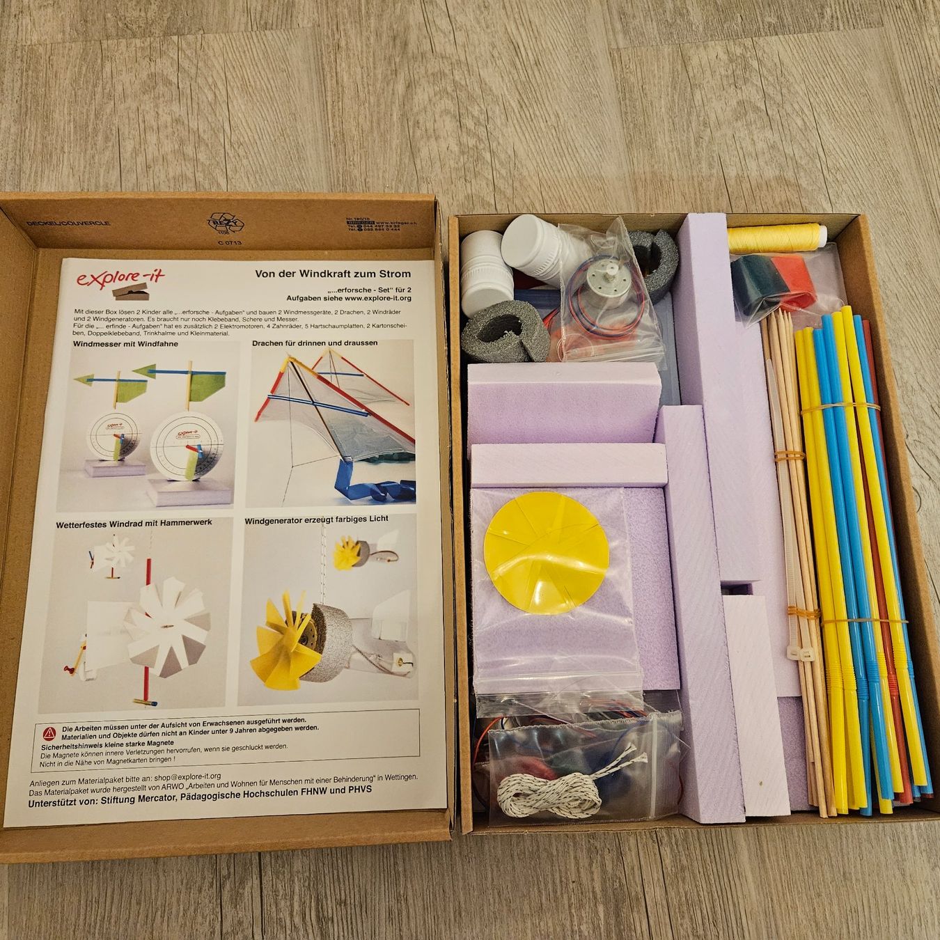 Bastelsets: Bastel Set Explore-it: Windkraft  neu ab 9Jahre – Neu (gemäss Beschreibung) aus Embrach von Lilly2021