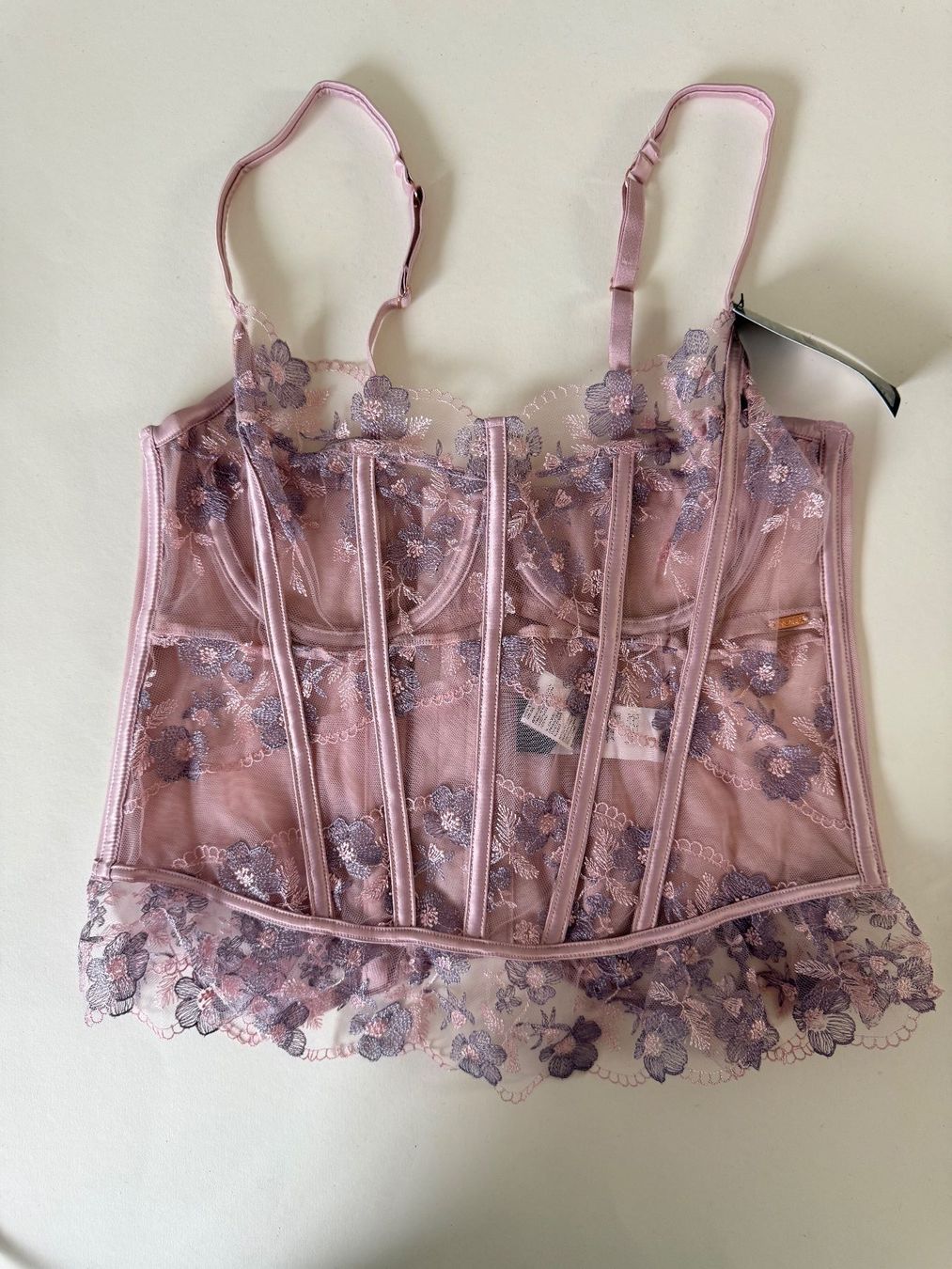 Hunkemöller Top: HUNKEMÖLLER, Bustier SOFIA, Grösse 80B, Farbe Lila – Nuovo e nell'imballaggio originale da Rudolfstetten venduto da gst_g7xl 4