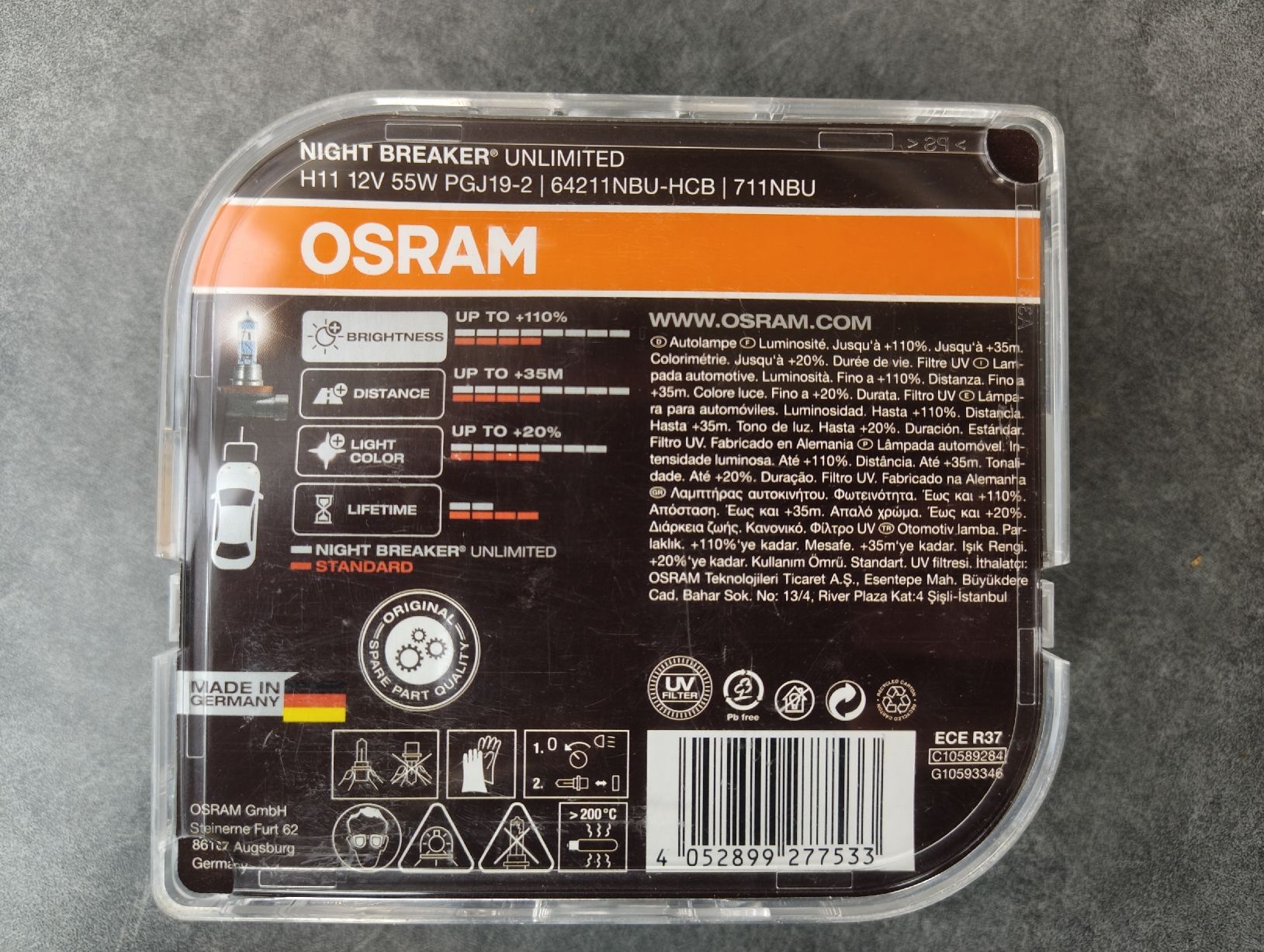 Scheinwerfer: Osram Night Breaker H11 Duo Pack – Neu und originalverpackt aus Adliswil von Swiss_Coolio 2