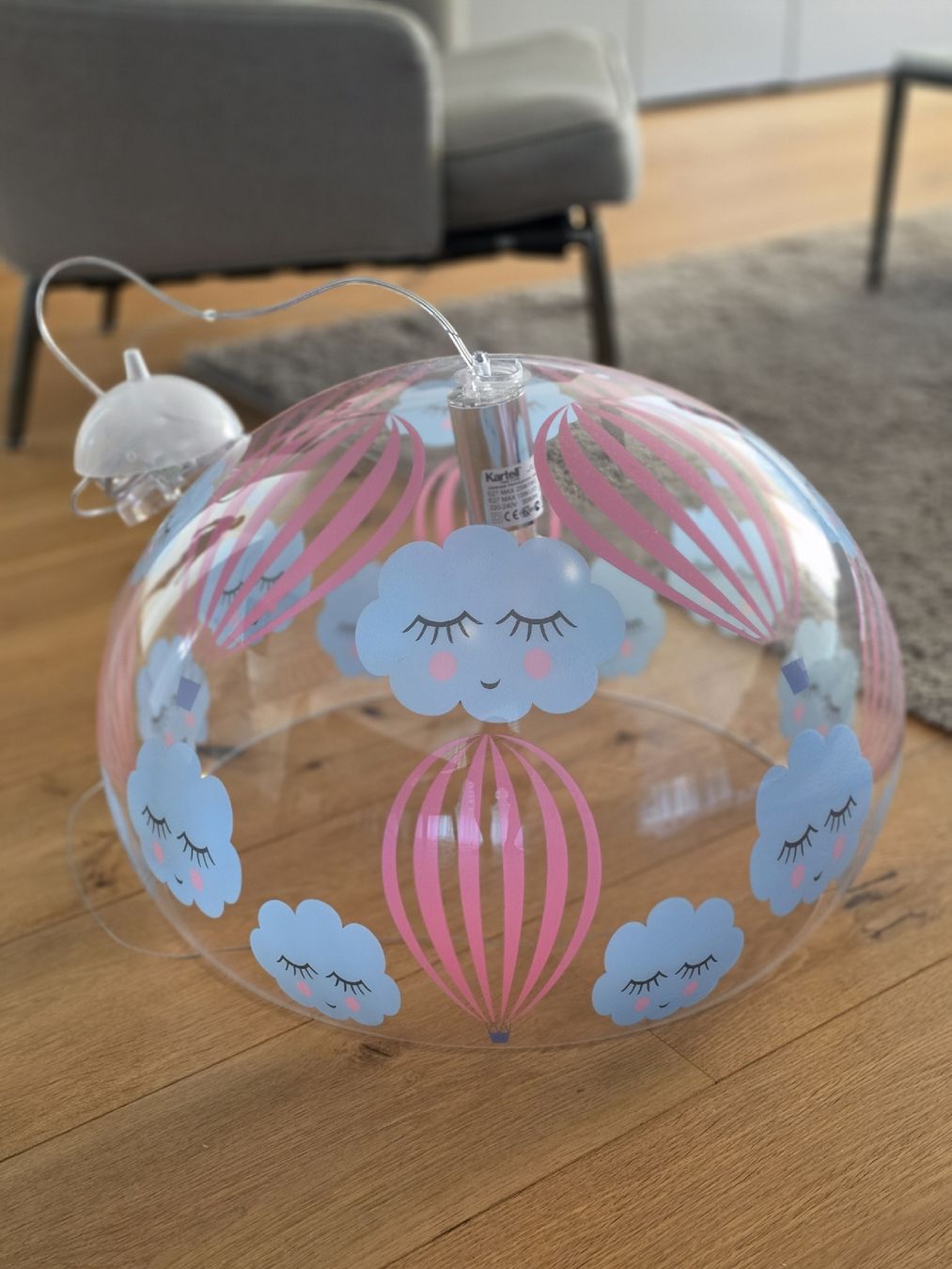 Kartell Lampadari & plafoniere: Designklassiker Deckenleuchte Kartell FLY Transparent – Usato da Dielsdorf venduto da Hk1976 3