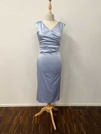 Cocktailkleid / Sommerkleid hellblau Gr. 38
