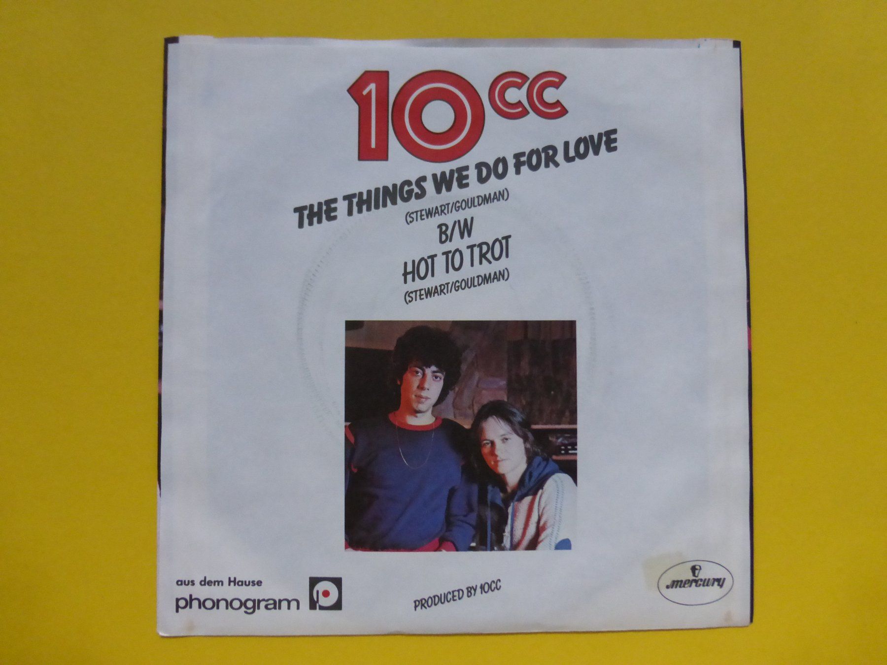 Schallplatten: 10 c.c. – The Things We Do For Love – Gebraucht aus Zürich von Swiss57 1