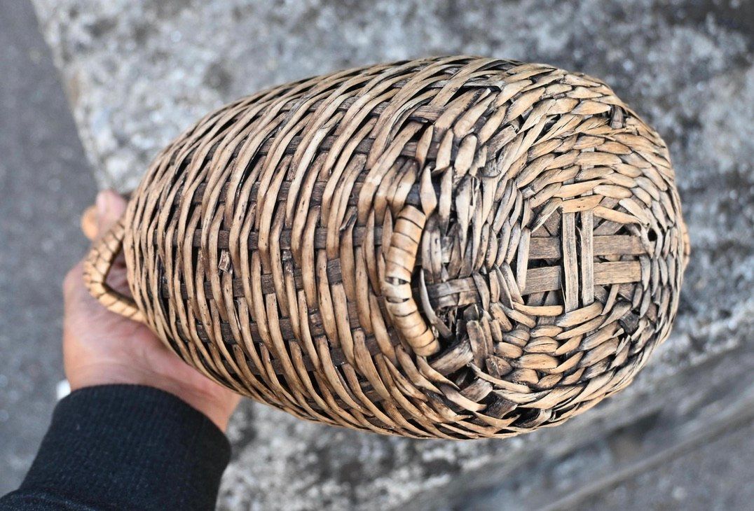 Bottiglie: antike Korbflasche Höhe ca. 29cm – Usato da Pfaffhausen venduto da mono_rec 7
