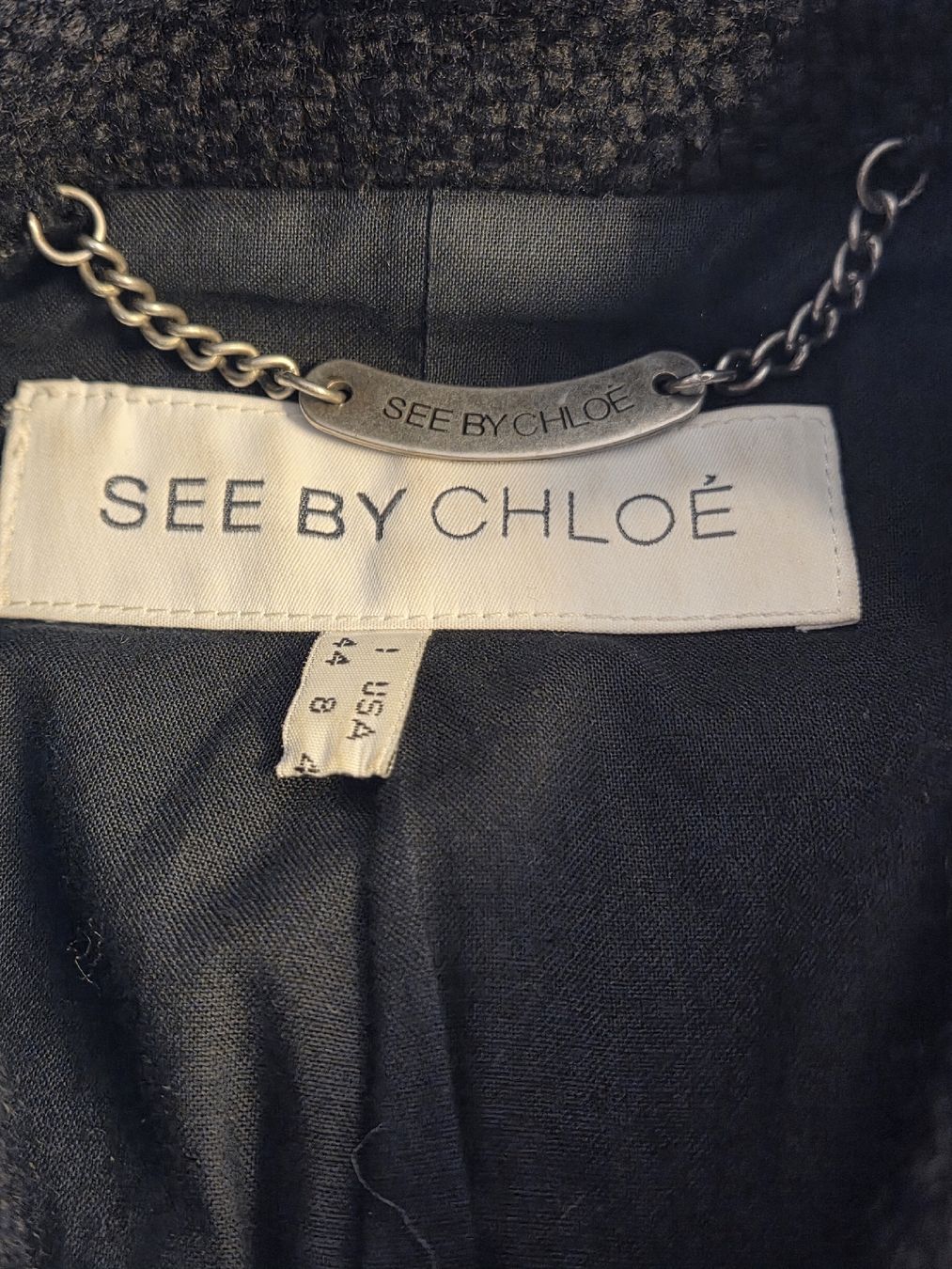 Chloé Cappotti: See by Chloé Wool Coat – Usato da Zürich venduto da finesse.shop 7