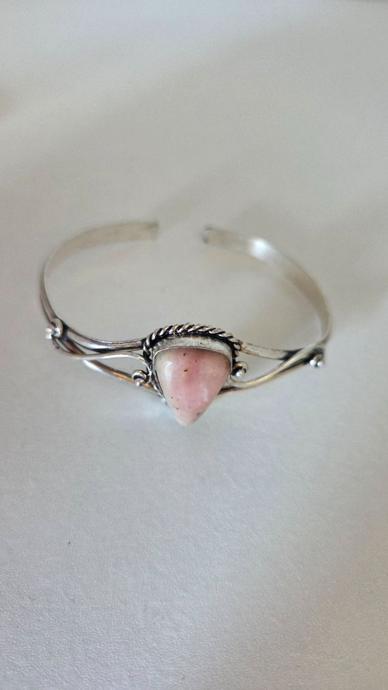 Bracciali & Braccialetti: Set Stein Armband Armreif Phantom Amethyst Rosa Andenopal – Nuovo (secondo la descrizione) da Weggis venduto da Leeclipse 1