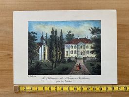 Bild / Druck von Le Chateau de Fernea Voltaue / Genf