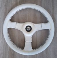 Leder Lenkrad weiss - Sport Line