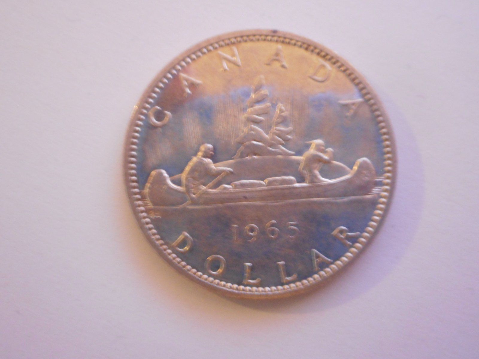 Alle Münzen: 1965  1 Dollars silber  Canada – Neu (gemäss Beschreibung) aus Kriegstetten von pizlad2010