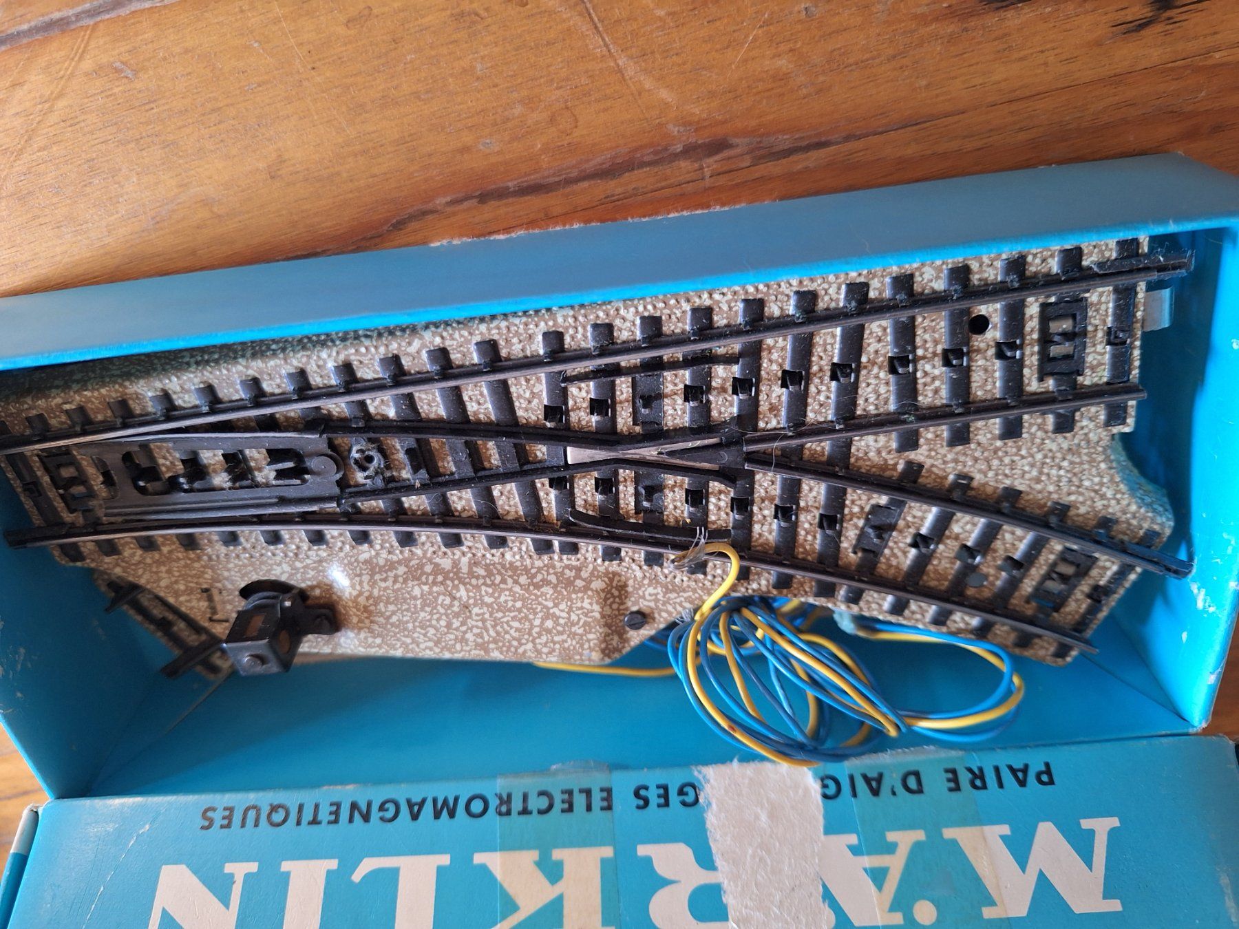 Märklin Modellini di ferrovie: Märklin 5119 Elektromagnetische Weichen – Usato da Altstätten SG venduto da Bambam2012 2