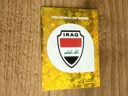 Panini Sticker FIFA World Cup 2026 Iraq  IRQ  1