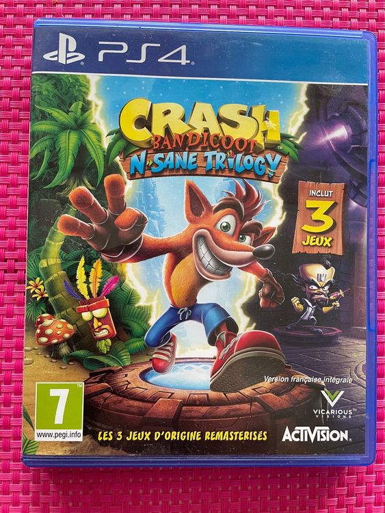 Crash Bandicoot N.Sane Trilogy PS4/PS5 Kaufen auf Ricardo