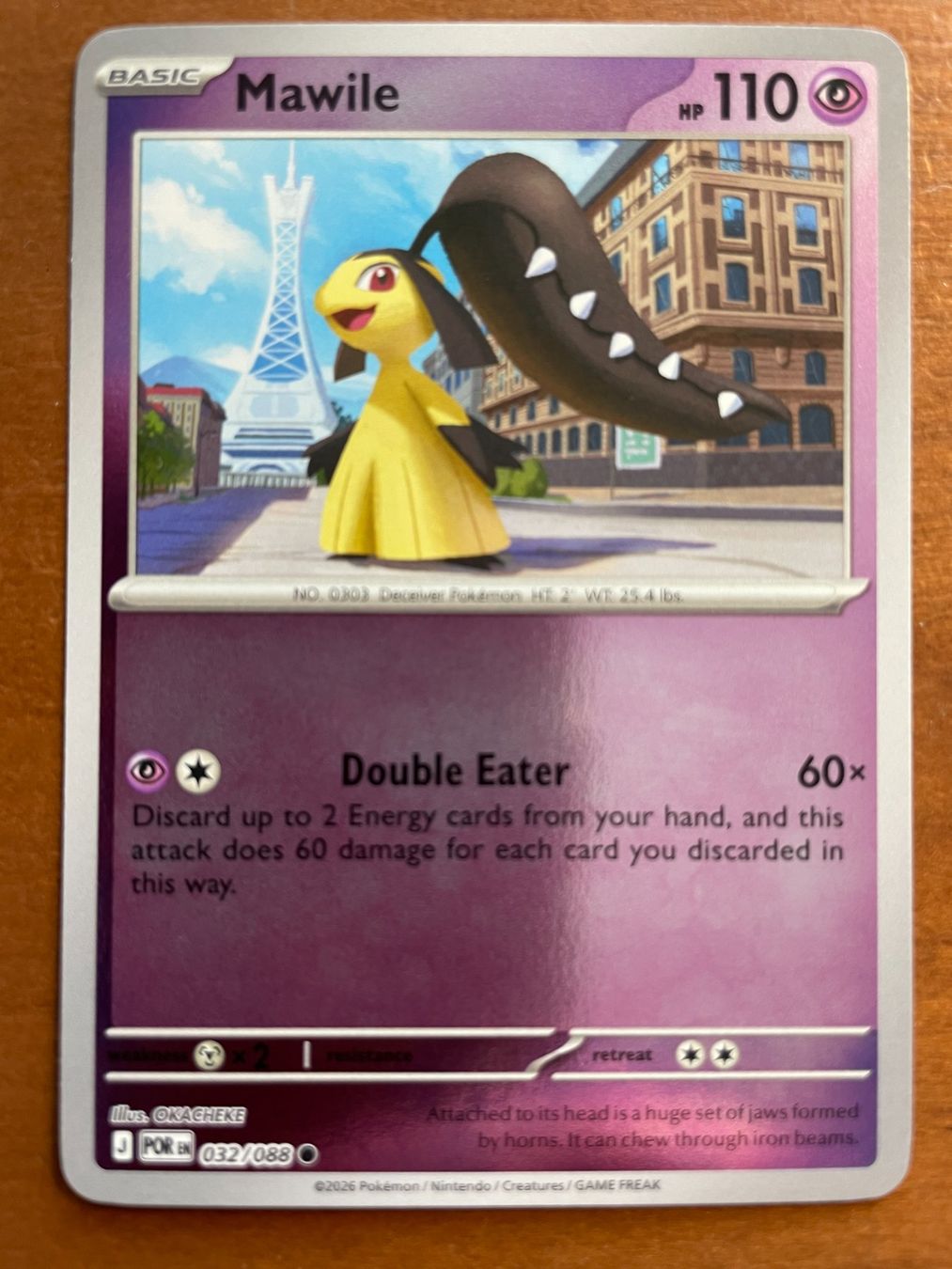 Pokémon Carte collezionabili: Pokemon Mawile Reverse (Versand gratis) – Nuovo (secondo la descrizione) da Chur venduto da Angerson