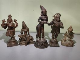 Asiatica Skulptur Bronze Gottheiten Indien Tibet ??