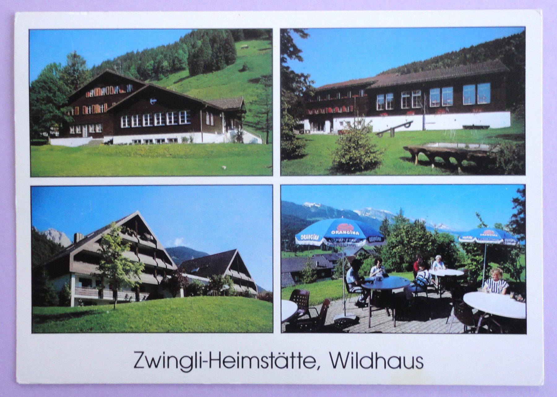 Cartoline postali: Zwingli-Heinstätte, Wildhaus – Usato da Fétigny venduto da Billy2miny