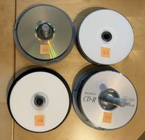 DVD und CD leer gemäss Fotos