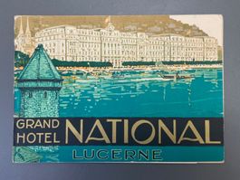Grand Hotel National Luzern / Kapellbrücke / Gübelin Watches