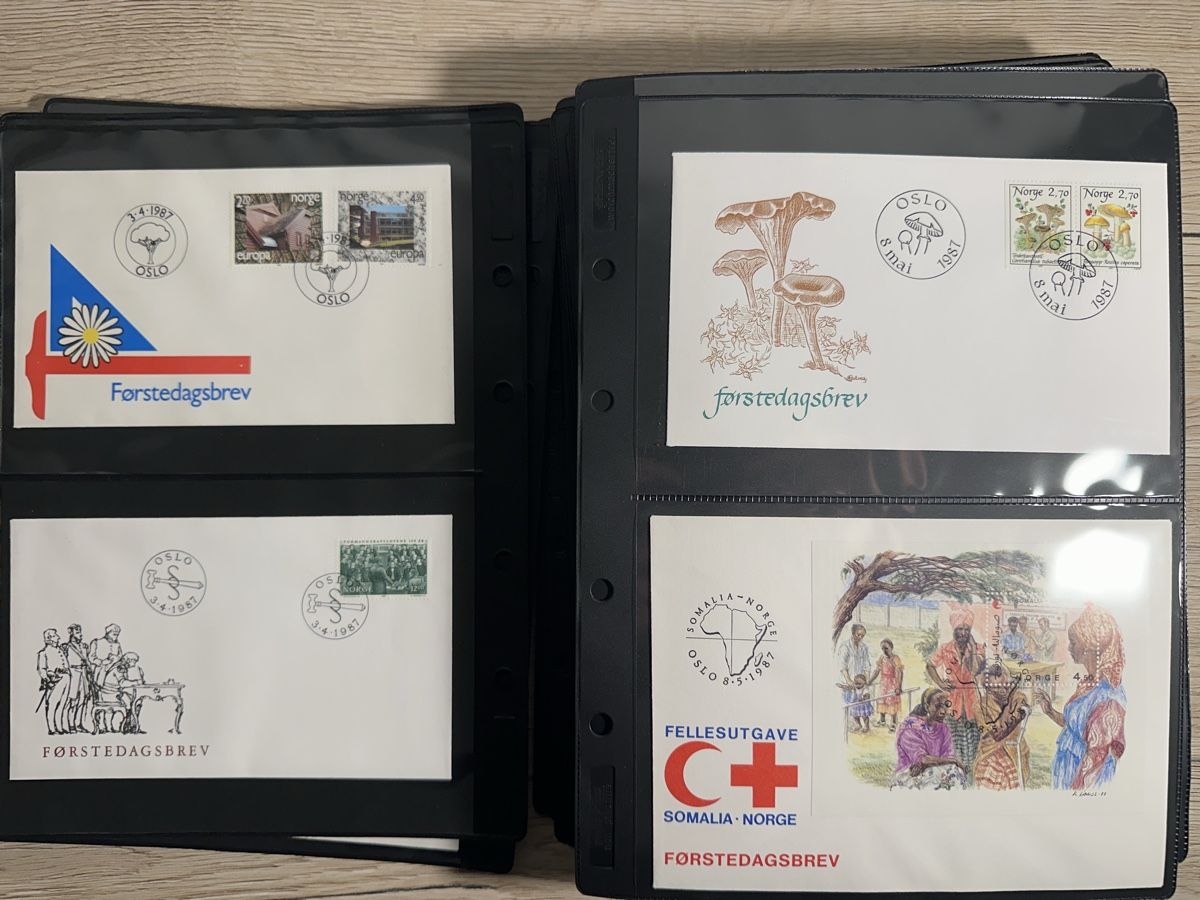 Tutti i francobolli: FDC Sammlung nordische Länder – Usato da Zollikofen venduto da Wpelikan