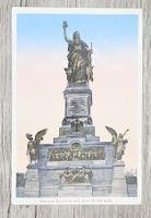 CL16 Carte Postale + Timbre Allemagne 1926