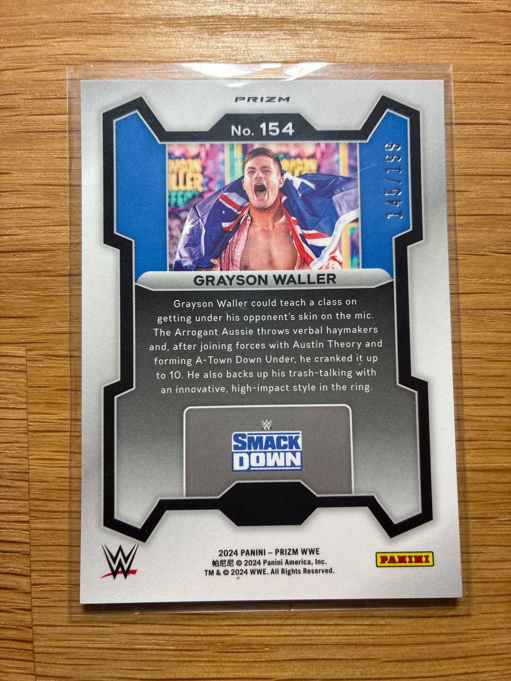 Topps Cartes à collectionner: Panini Prizm WWE Grayson Waller /199 – D'occasion à Solothurn par MegaDaggi 1