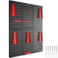 Lochwand Set - 12 Stk. Werkzeugwand Metall Werkstattwand