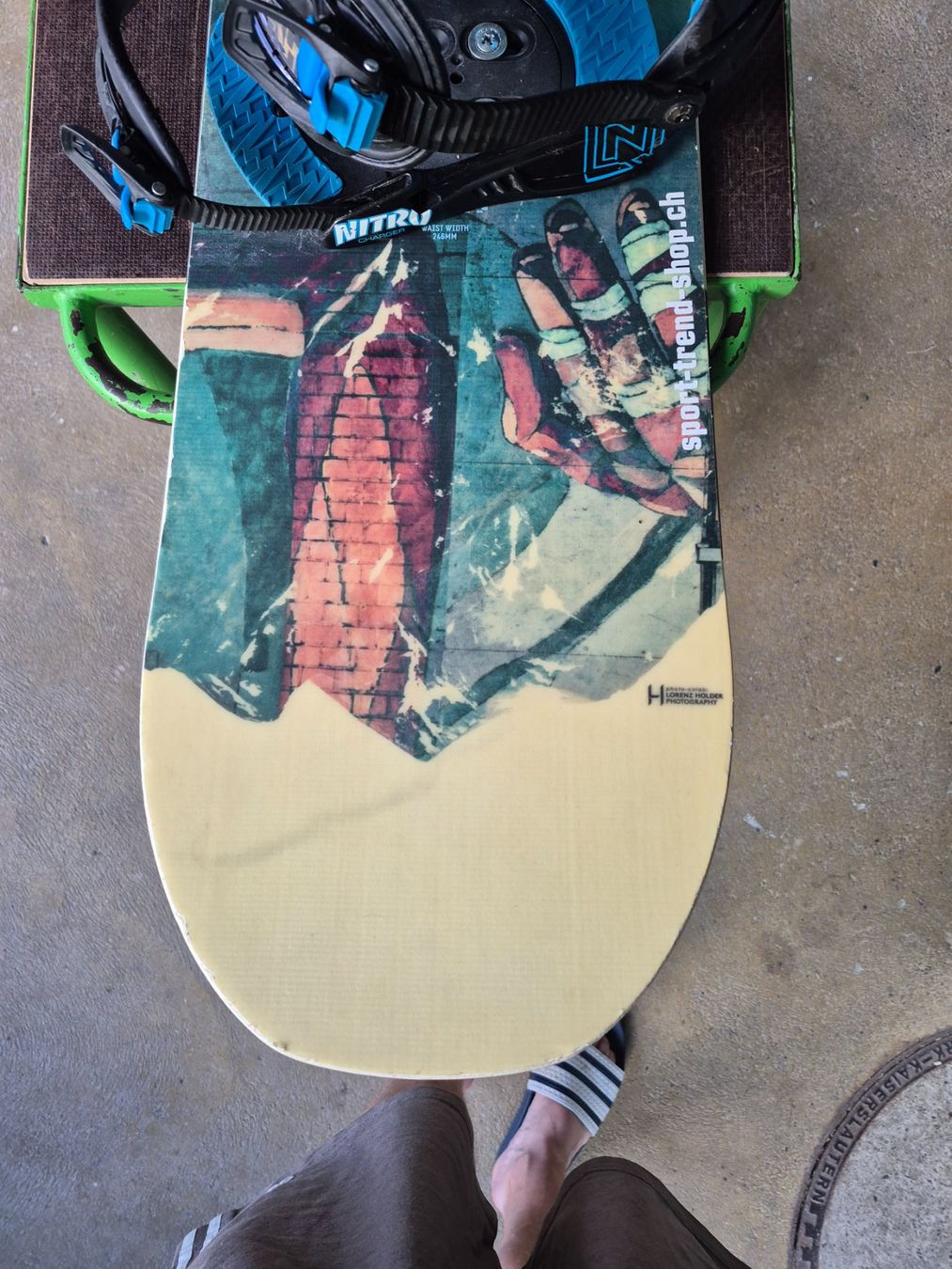 Snowboard Nitro Boards: Snowboard Nitro 146cm – Gebraucht aus Gossau ZH von Fussballmike69 4