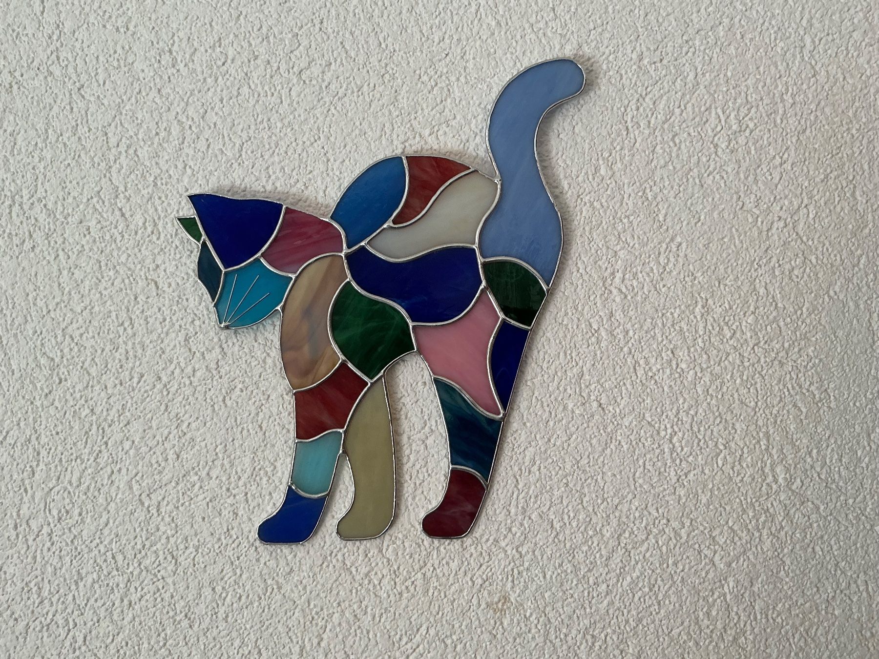Alle Dekorationen: Glas Katze Wanddekoration, Unikat – Neu und originalverpackt aus Kerzers von MarianneRamseier