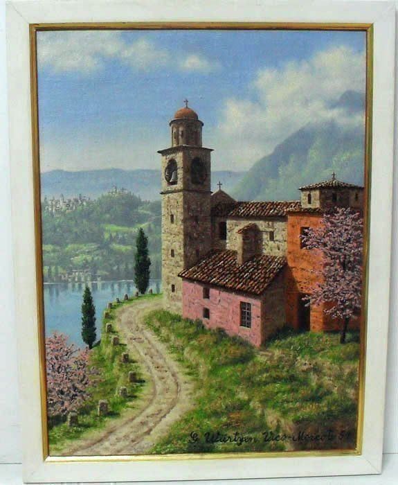 Dipinti: WÜRTZEN Gustav / VICO MORCOTE / Tessin – Usato da Basel venduto da basilisk04