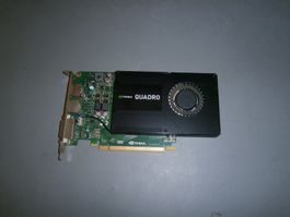 NVIDIA Quadro K2200 4GB Grafikkarte für CAD/VIDEO/OFFICE