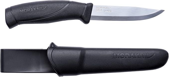 Accessori: Mora Uni Companion Messer, Schwarz – Nuovo e nell'imballaggio originale da Oberentfelden venduto da abz_l7vm
