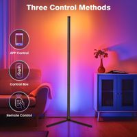 RGB Ecklampe LED Stehlampe APP Fernbedienung Musik LED