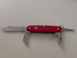 Wenger Watchmaker Messer rot 1990 Delemont Switzerland Top!