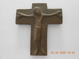 Antik Cruzifix Messing Cm.10 x 9. Gr.160