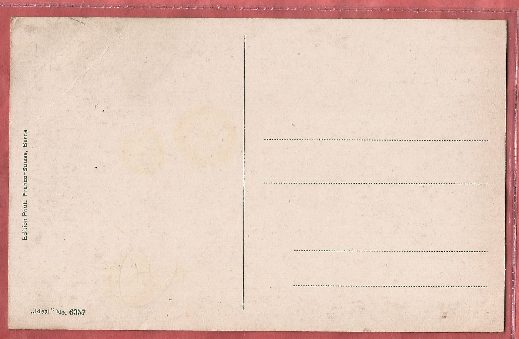 Cartoline postali: Fribourg - Rue de Lausanne - ca. 1915 – Usato da Fislisbach venduto da Porano 1