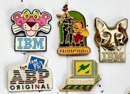 5  Computer Pin  IBM Nitendo, etc.