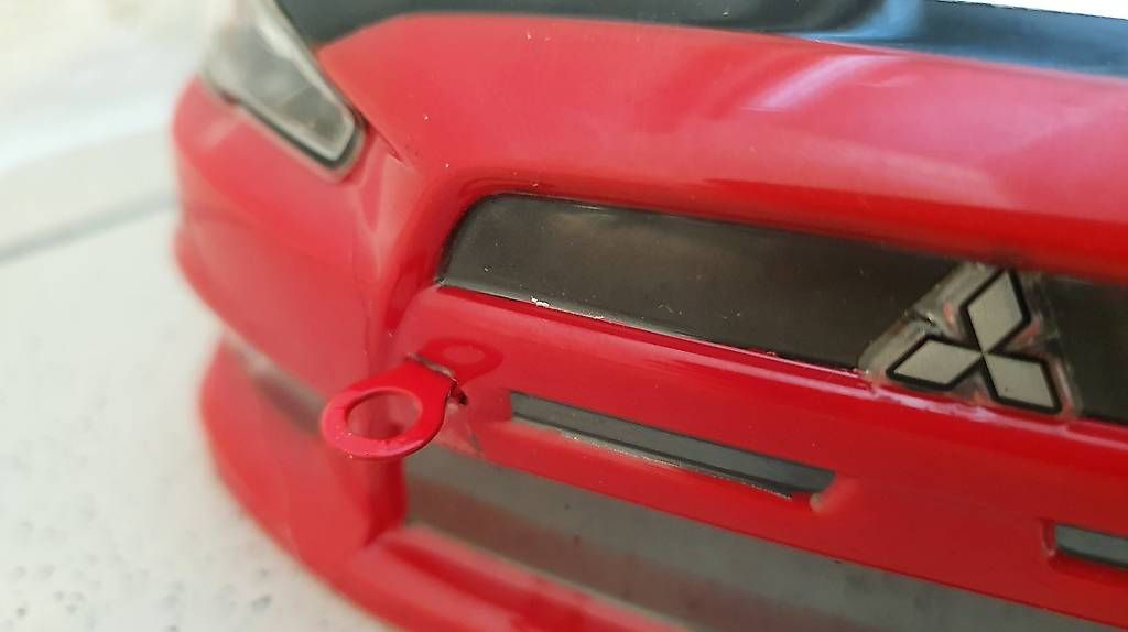 Tamiya Modellismo RC: carrozzeria Tamiya 1/10   'Mitsubishi Lancer Evolution X – Usato da Monte Carasso venduto da Ely67 4