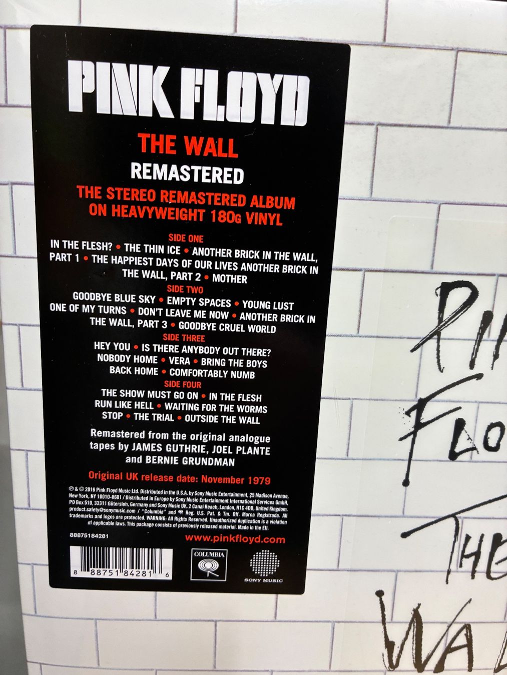Schallplatten: Pink Floyd - The Wall 2 LPs – Neu und originalverpackt aus Glattbrugg von wonderwall1984 1