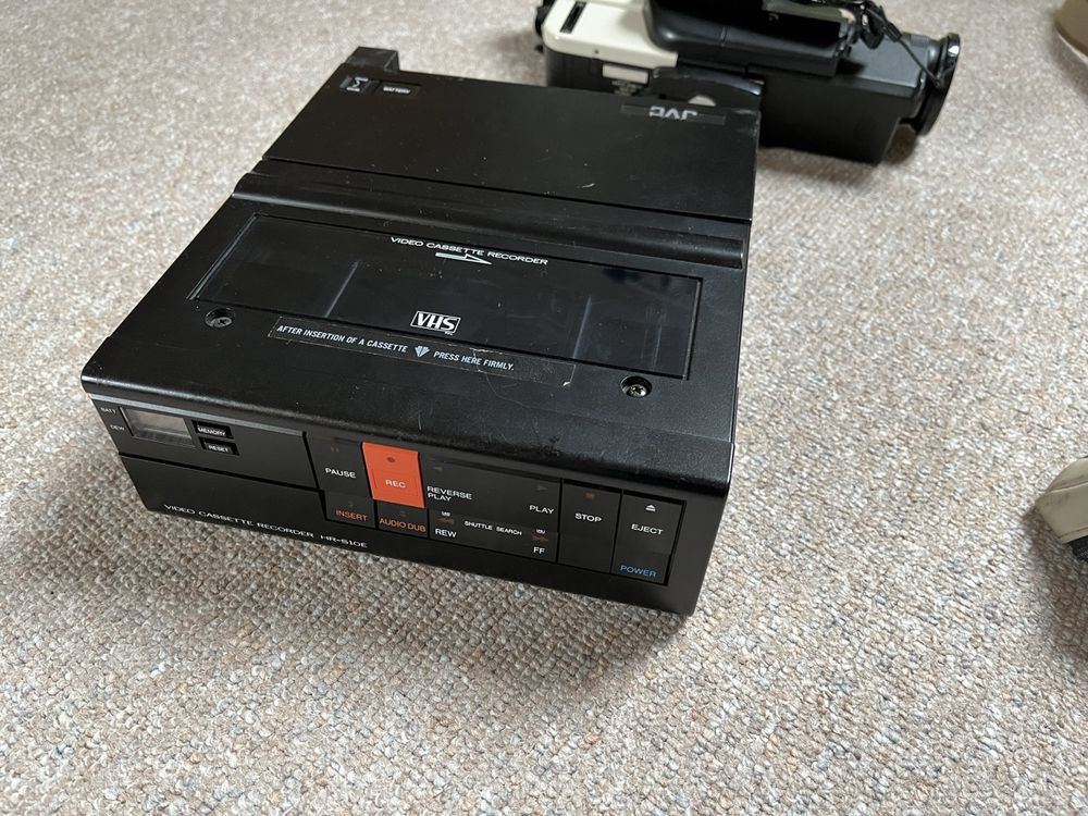 JVC GXN7E Videokamera aus den 80er mit Zubehör Kaufen auf Ricardo