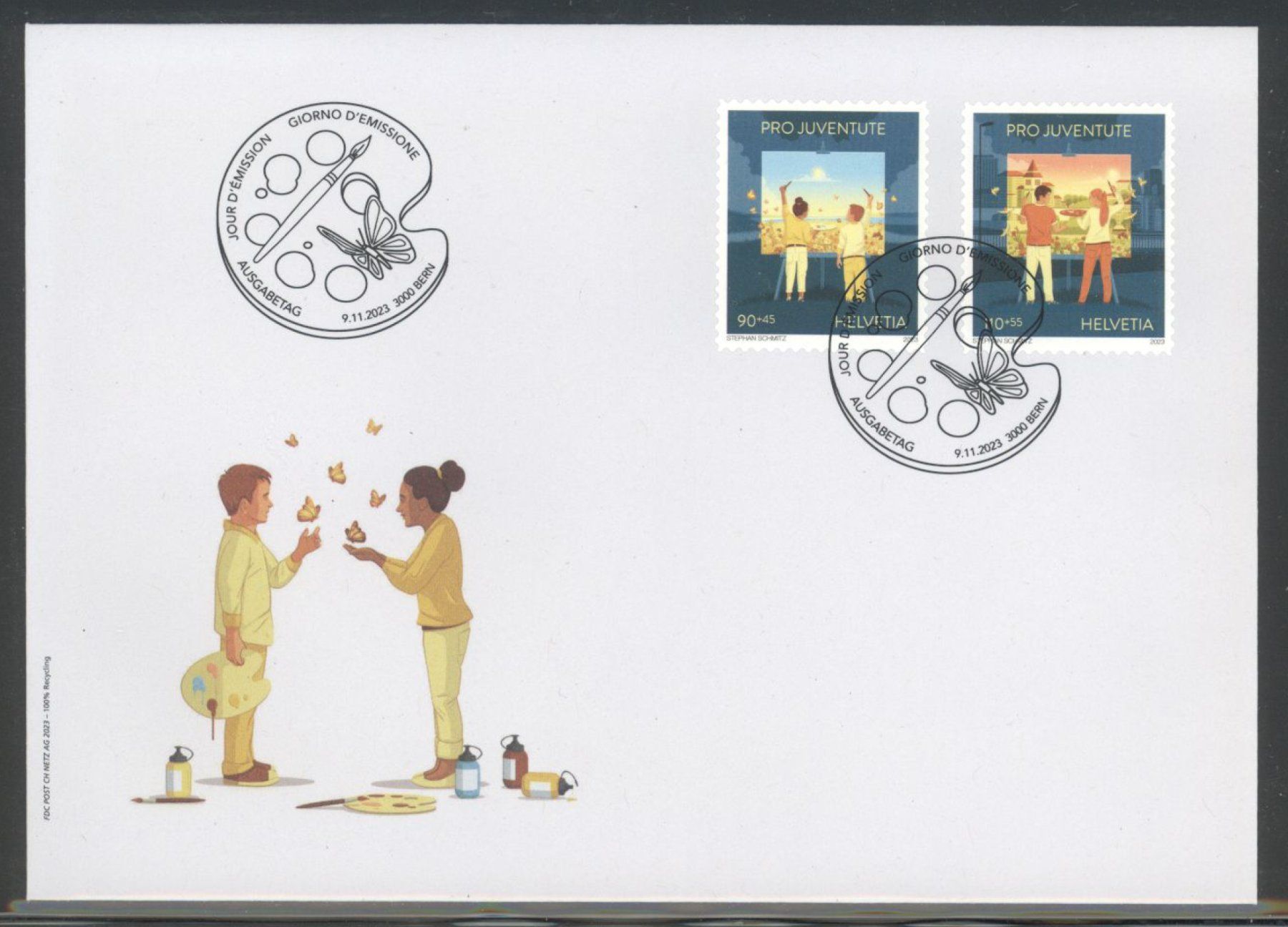 Tous les timbres: 2023, FDC, Pro Juventute – D'occasion à Willisau par Vollstempel