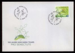 2017 FDC 100 J. Pro Senectute KW 7.20