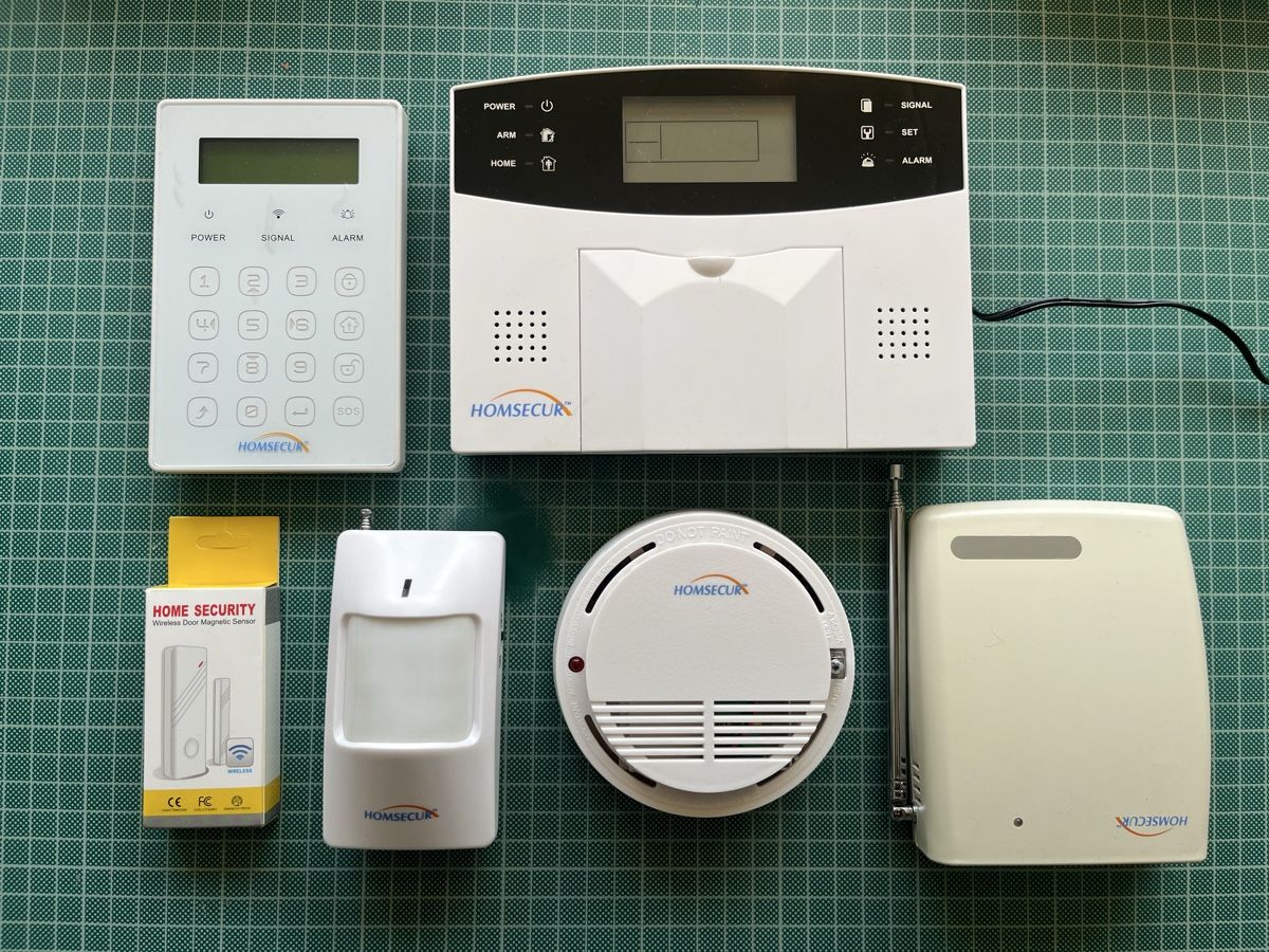 Sistemi d'allarme: Homesecur Home Security Alarm Kit – Usato da Vevey venduto da TAP