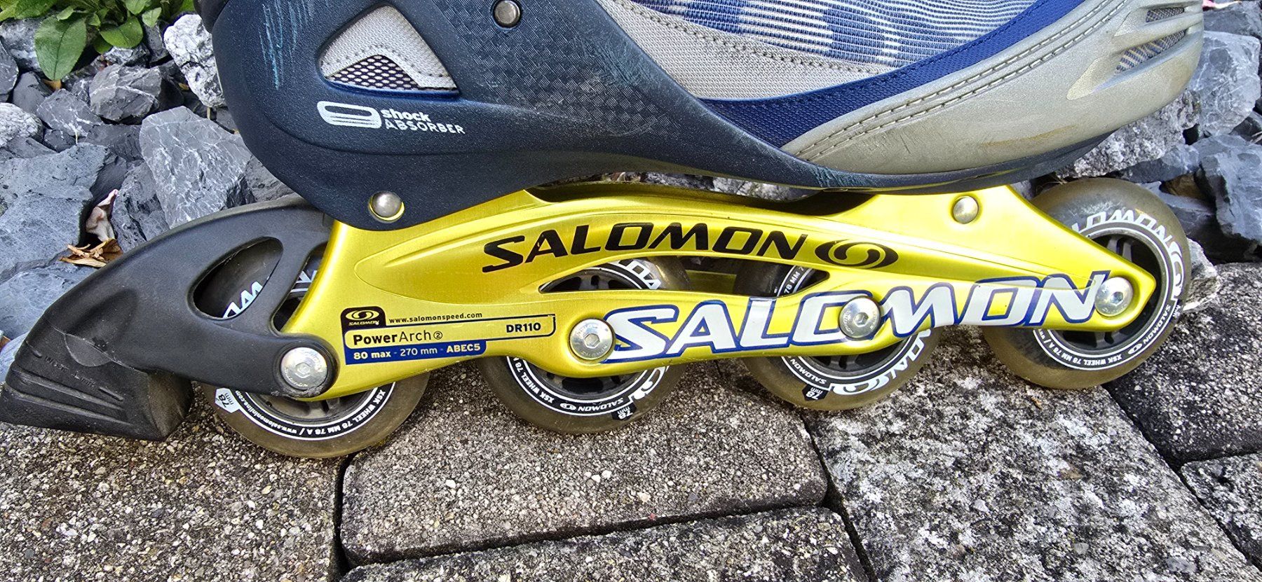 Salomon Pattini in linea & Pattini a rotelle: Salomon Inliner Rollschuhe Gr. 44 – Usato da Honau venduto da Aerdna.Reiem 3