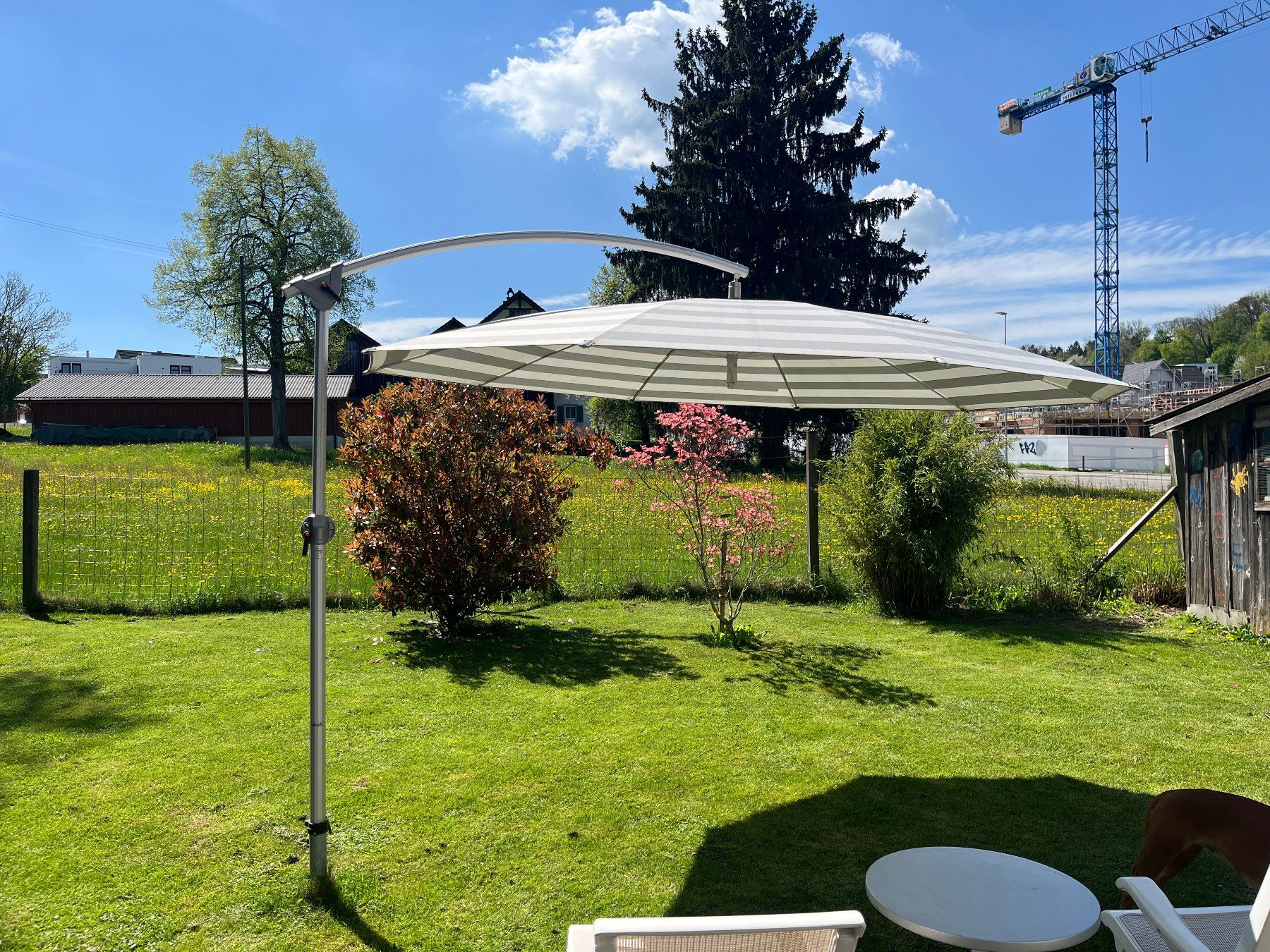 Glatz Ombrelloni: Sonnenschirm GLATZ Pendalex V+ 320 cm – Usato da Niederglatt ZH venduto da chroemle