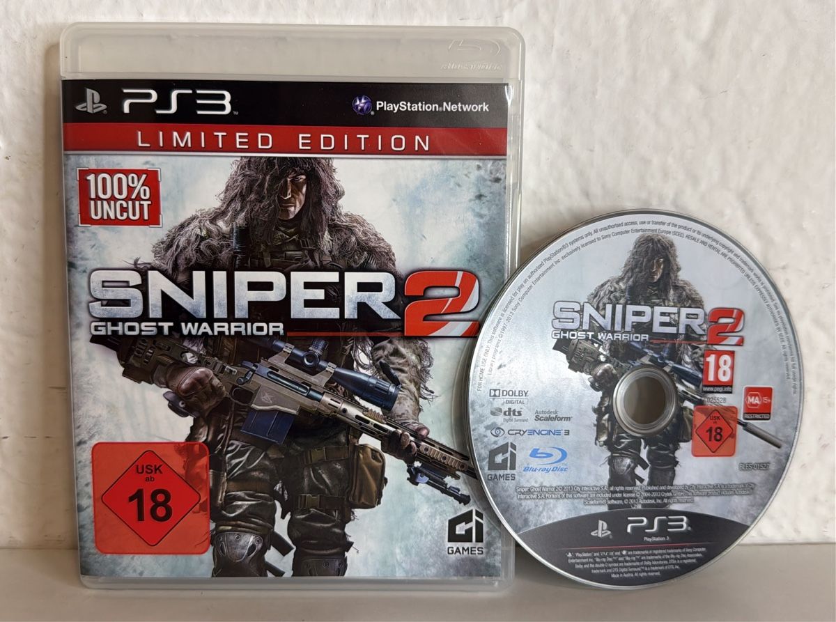 Sony Giochi: Sniper Ghost Warrior 2 - PS3 Limited Edition Uncut Game – Usato da Ehrendingen venduto da bubulence