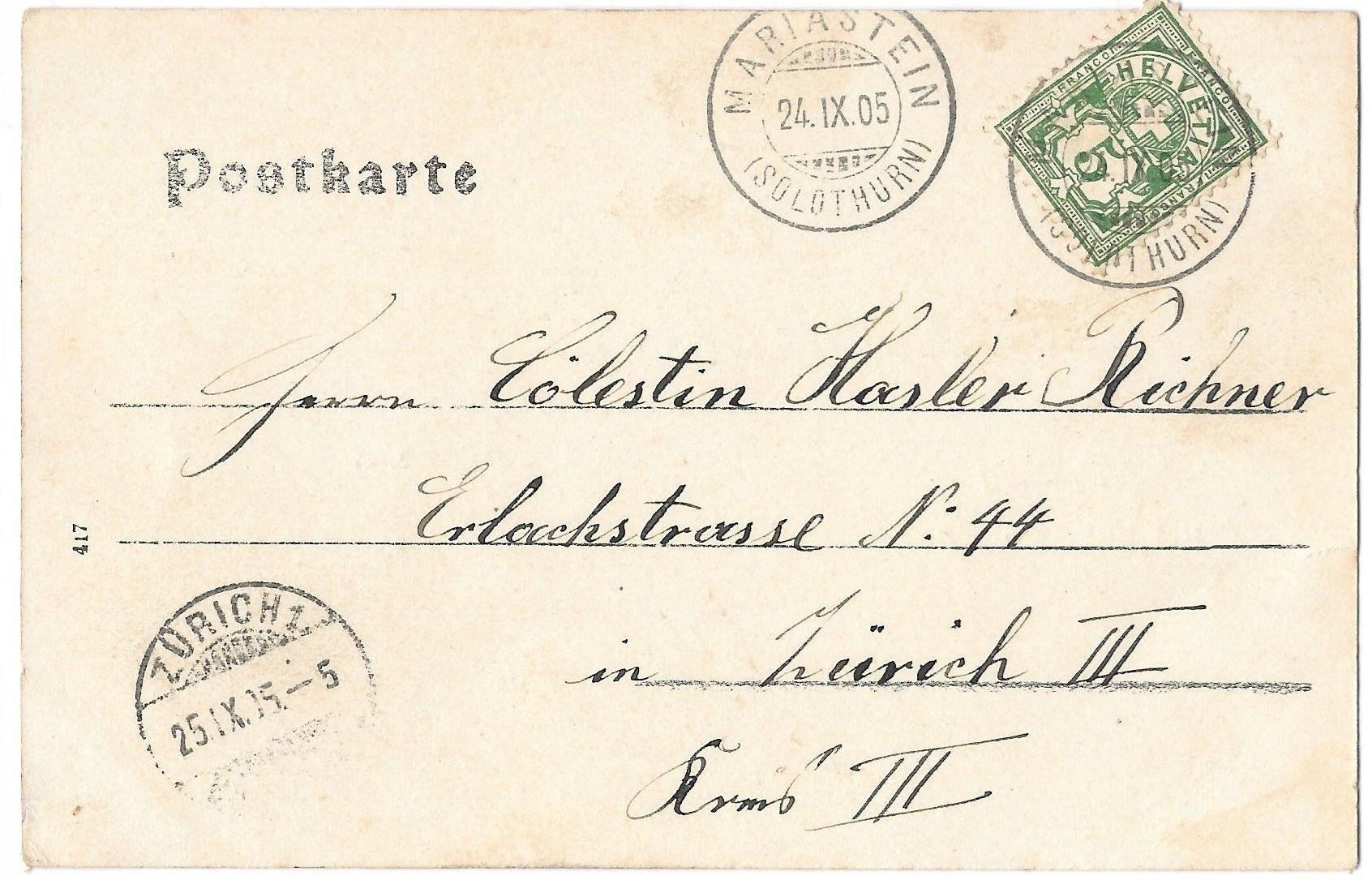Ansichtskarten: Oltingen / Oltingue 3 Bilder coloriert – Gebraucht aus Olten von clotaldi 1