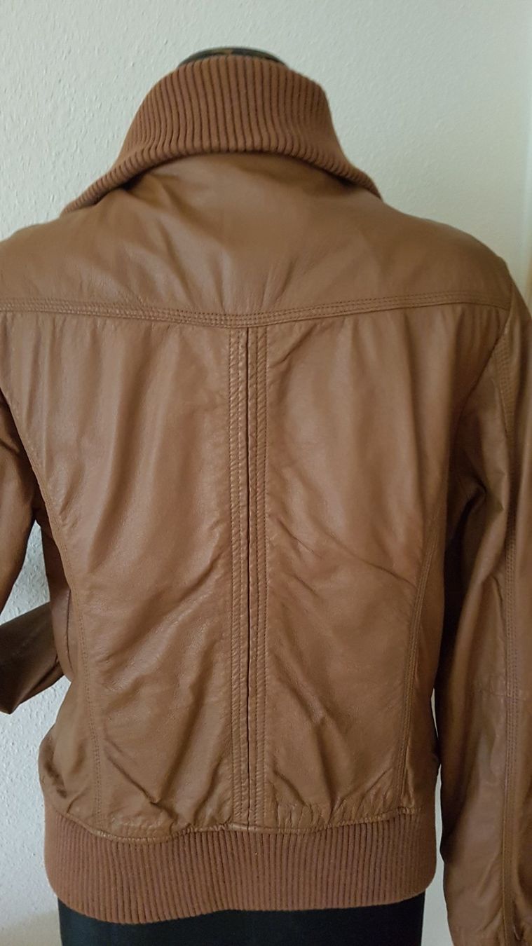 Jacken: Haselnussbraune Leder Jacke   Grösse  44  NEU – Neu (gemäss Beschreibung) aus spreitenbach von nti_pb8s 5