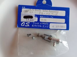 O.S. Motor Nadelventil Zusammenbau