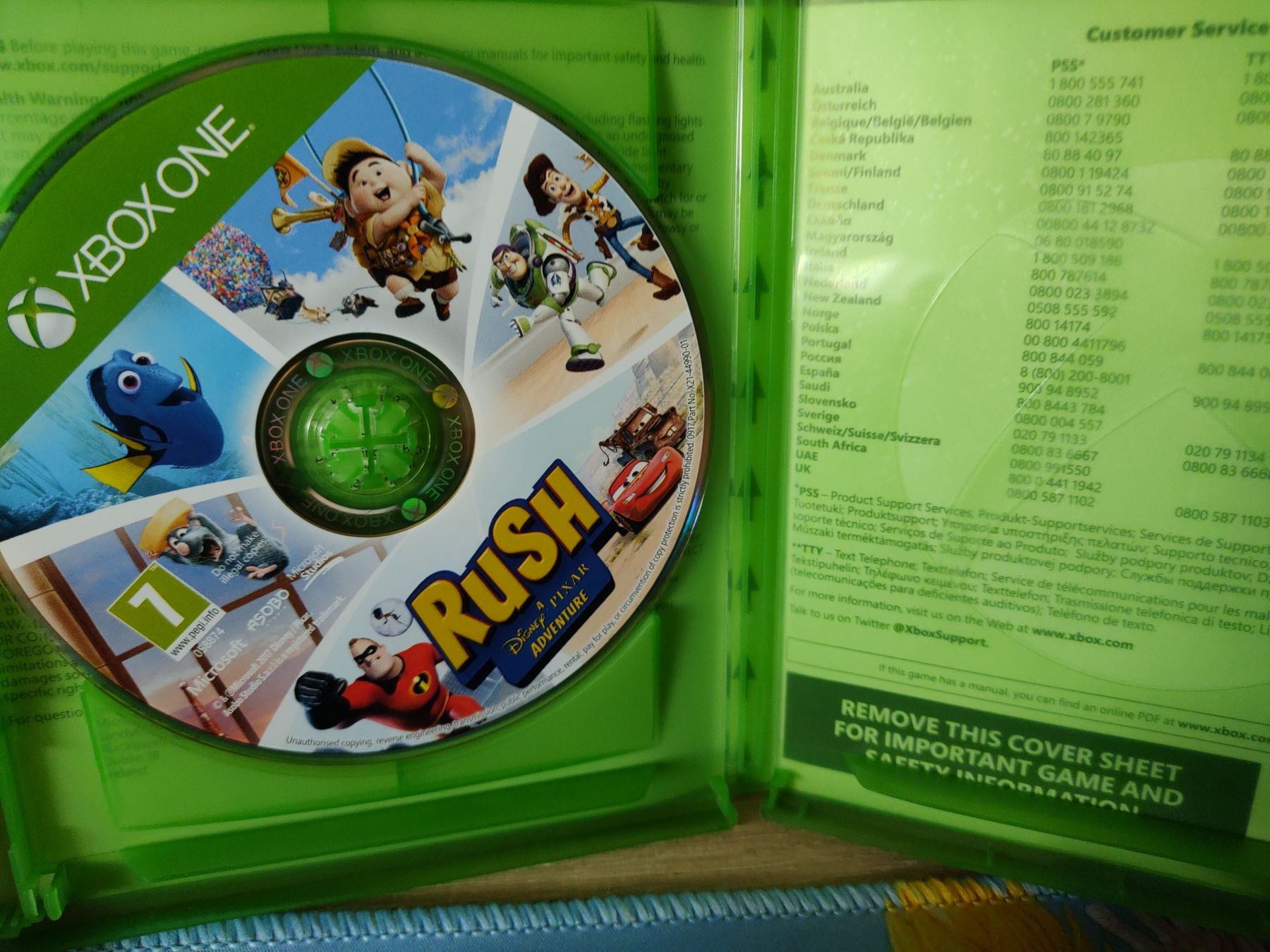 Microsoft Giochi: Jeu Vidéo XBOX ONE Rush Disney Pixar Aventure – Usato da fribourg venduto da GameSpot 2