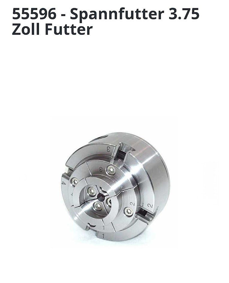 Altro per industria metallurgica: Spannfutter 3.75 Zoll Futter – Nuovo e nell'imballaggio originale da Ottikon venduto da daydrader77 3