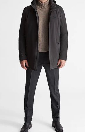 Veste d’hiver imperméable UBR (Norvège), Gris, Très bon état