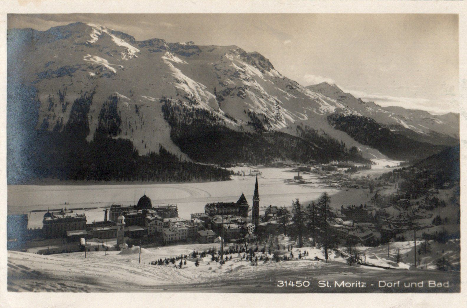 Cartes postales: St.Moritz - Dorf und Bad – Neuf (Voir description) à Melano par pisonsdro